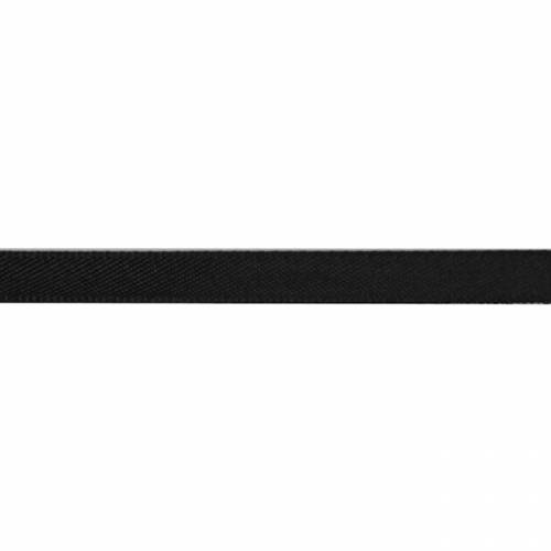 Satinband schwarz 6 mm breit 10m Rolle