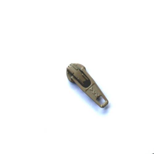 Reißverschlusszipper hellbraun Nr. 572 für 25mm Reißverschlussbreite