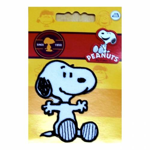 Bügelbild, Applikationen zum Aufbüglen oder Aufnähen von Snoopie von Peanuts
