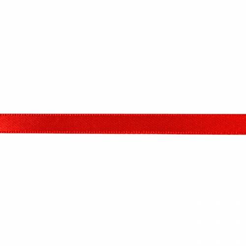Satinband rot 6 mm breit