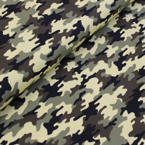 Baumwollpopeline Camouflage