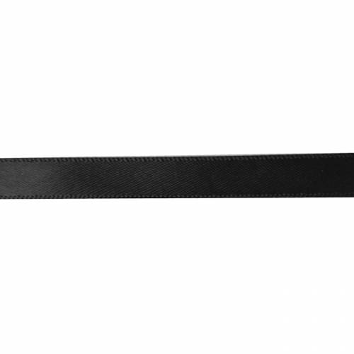 Satinband schwarz 10 mm breit
