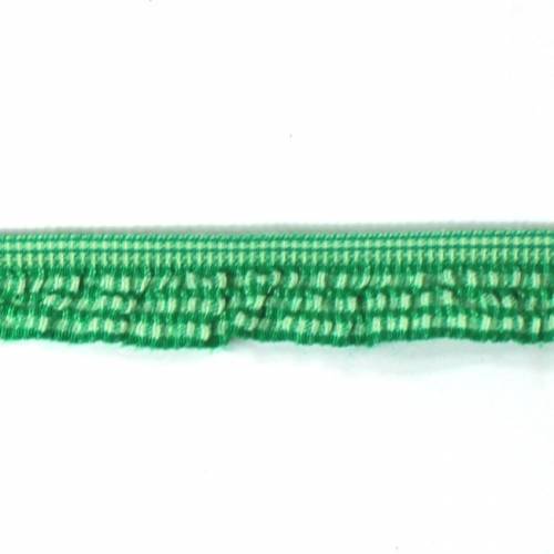 grünes Rüschenband elastisch